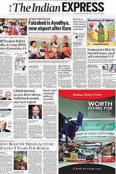 The Indian Express Mumbai - November 7th 2018