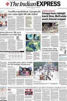 The Indian Express Mumbai - August 5th 2019