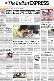 The Indian Express Mumbai - June 15th 2021