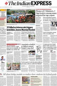 The Indian Express Mumbai - July 19th 2021