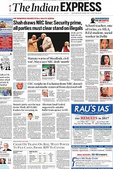 The Indian Express Delhi - August 1st 2018