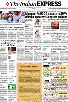 The Indian Express Delhi - March 26th 2019