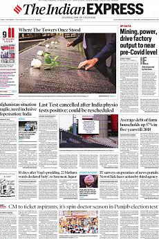 The Indian Express Delhi - September 11th 2021