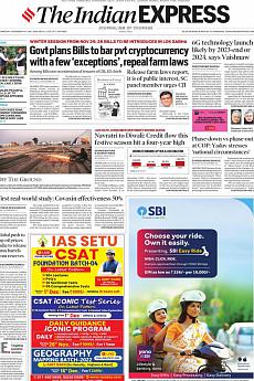 The Indian Express Delhi - November 24th 2021
