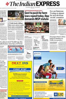The Indian Express Delhi - November 29th 2021