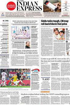 The New Indian Express Bangalore - July 12th 2018