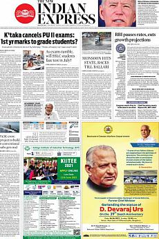 The New Indian Express Bangalore - June 5th 2021