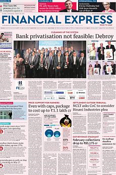 Financial Express Mumbai - March 28th 2018
