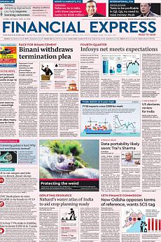 Financial Express Mumbai - April 14th 2018