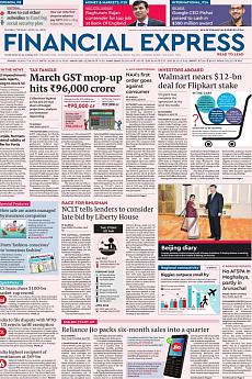 Financial Express Mumbai - April 24th 2018