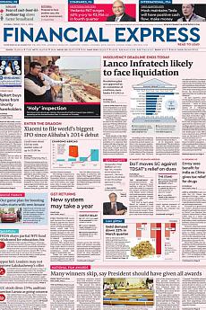 Financial Express Mumbai - May 4th 2018