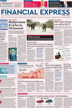 Financial Express Mumbai - May 9th 2018