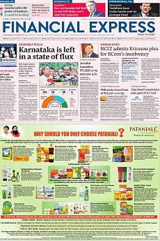 Financial Express Mumbai - May 16th 2018