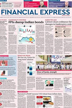 Financial Express Mumbai - May 24th 2018