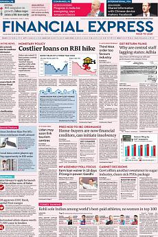 Financial Express Mumbai - June 7th 2018