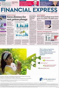 Financial Express Mumbai - June 18th 2018