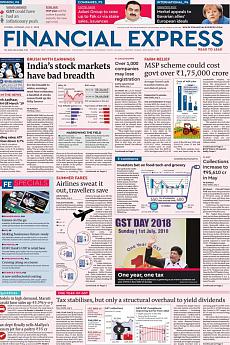 Financial Express Mumbai - July 2nd 2018