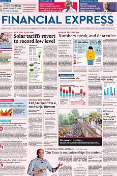 Financial Express Mumbai - July 4th 2018