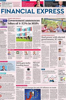 Financial Express Mumbai - July 5th 2018