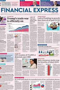 Financial Express Mumbai - July 7th 2018