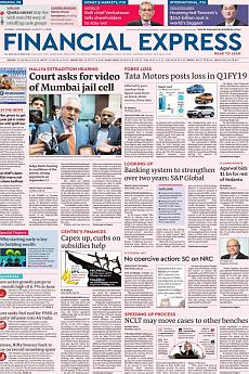 Financial Express Mumbai - August 1st 2018
