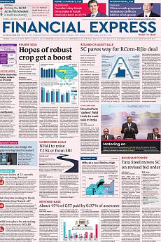 Financial Express Mumbai - August 4th 2018