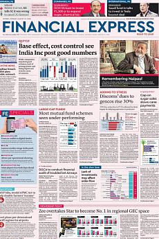 Financial Express Mumbai - August 13th 2018