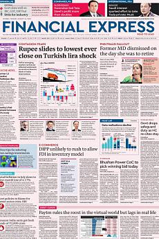 Financial Express Mumbai - August 14th 2018