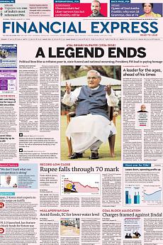 Financial Express Mumbai - August 17th 2018