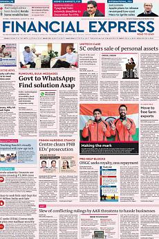 Financial Express Mumbai - August 22nd 2018