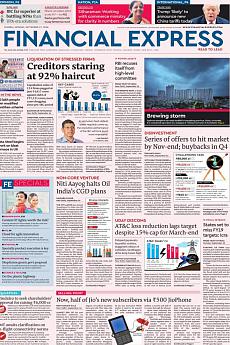 Financial Express Mumbai - September 17th 2018