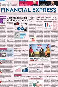 Financial Express Mumbai - September 20th 2018