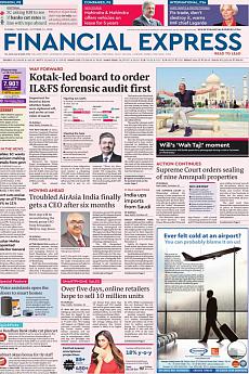 Financial Express Mumbai - October 11th 2018