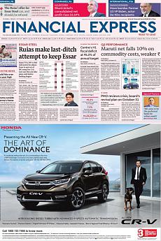 Financial Express Mumbai - October 26th 2018