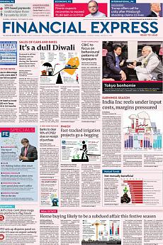 Financial Express Mumbai - October 29th 2018