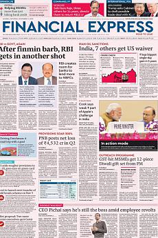 Financial Express Mumbai - November 3rd 2018