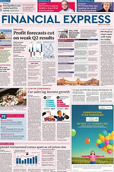 Financial Express Mumbai - November 19th 2018