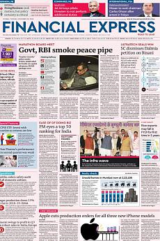 Financial Express Mumbai - November 20th 2018