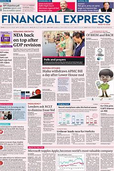 Financial Express Mumbai - November 29th 2018