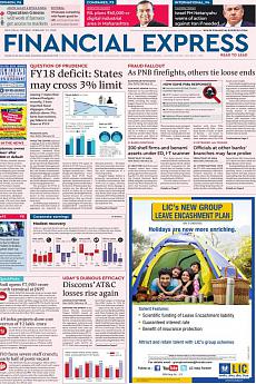 Financial Express Delhi - February 19th 2018