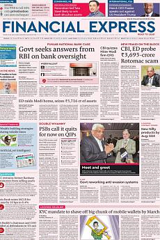 Financial Express Delhi - February 20th 2018