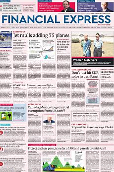 Financial Express Delhi - March 9th 2018