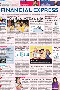 Financial Express Delhi - March 17th 2018