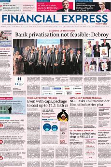 Financial Express Delhi - March 28th 2018