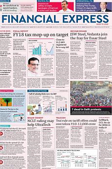 Financial Express Delhi - April 3rd 2018
