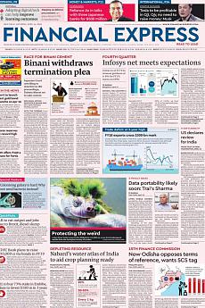 Financial Express Delhi - April 14th 2018