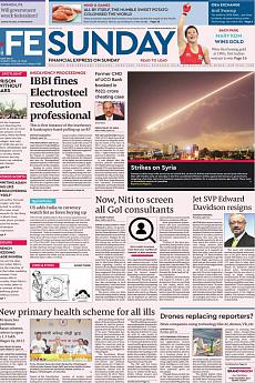 Financial Express Delhi - April 15th 2018