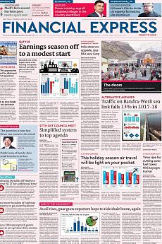 Financial Express Delhi - April 30th 2018