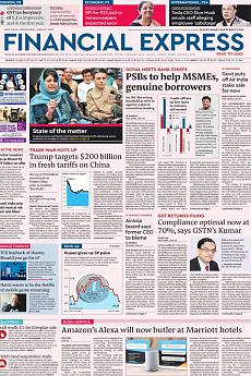Financial Express Delhi - June 20th 2018