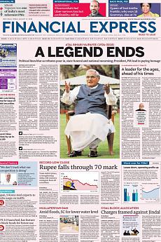 Financial Express Delhi - August 17th 2018